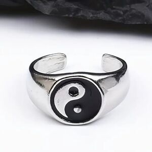 Retro Style Harmony Symbol Alloy Fashion Accessories Ring